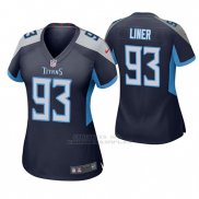 Camiseta NFL Game Mujer Tennessee Titans Dee Liner Azul