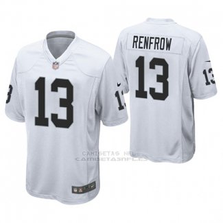 Camiseta NFL Game Oakland Raiders Hunter Renfrow Blanco