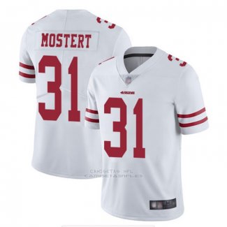 Camiseta NFL Game San Francisco 49ers 31 Raheem Mostert Blanco