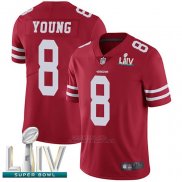 Camiseta NFL Game San Francisco 49ers 8 Steve Young Rojo