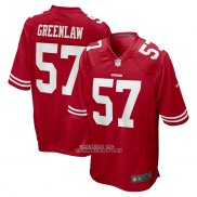 Camiseta NFL Game San Francisco 49ers Dre Greenlaw Rojo