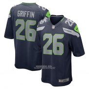 Camiseta NFL Game Seattle Seahawks Shaquill Griffin Azul