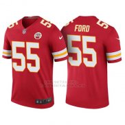 Camiseta NFL Legend Hombre Kansas City Chiefs Dee Ford Rojo Color Rush