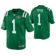 Camiseta NFL Legend Hombre New York Jets Terrelle Pryor Verde Color Rush