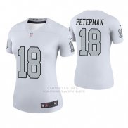 Camiseta NFL Legend Mujer Oakland Raiders Nathan Peterman Blanco Color Rush