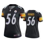 Camiseta NFL Legend Mujer Pittsburgh Steelers Alex Highsmith Negro
