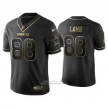 Camiseta NFL Limited Dallas Cowboys CeeDee Lamb Golden Edition Negro