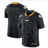 Camiseta NFL Limited Green Bay Packers Adams Lights Out Negro