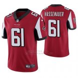 Camiseta NFL Limited Hombre Atlanta Falcons J. C. Hassenauer Rojo Vapor Untouchable