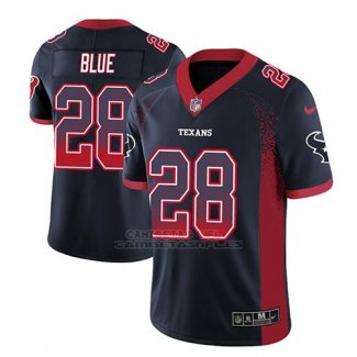 Camiseta NFL Limited Hombre Houston Texans Alfrojo Azul 2018 Drift Fashion Color Rush
