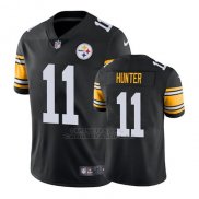 Camiseta NFL Limited Hombre Pittsburgh Steelers Justin Hunter Negro Vapor Untouchable Throwback