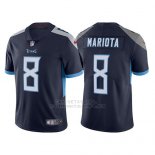 Camiseta NFL Limited Hombre Tennessee Titans Marcus Mariota Azul Vapor Untouchable