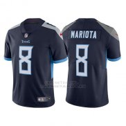 Camiseta NFL Limited Hombre Tennessee Titans Marcus Mariota Azul Vapor Untouchable
