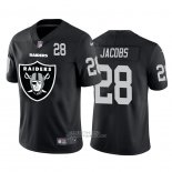 Camiseta NFL Limited Las Vegas Raiders Jacobs Big Logo Number Negro