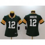 Camiseta NFL Limited Mujer Pittsburgh Steelers 12 Rodgers Verde