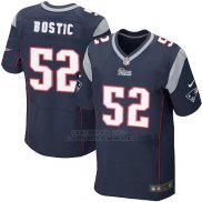 Camiseta New England Patriots Bostic Profundo Azul 2016 Nike Elite NFL Hombre