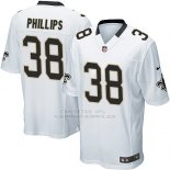 Camiseta New Orleans Saints Phillips Blanco Nike Game NFL Hombre