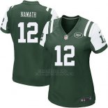 Camiseta New York Jets Namath Verde Nike Game NFL Mujer