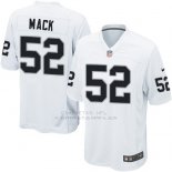 Camiseta Oakland Raiders Mack Blanco Nike Game NFL Hombre