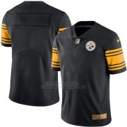 Camiseta Pittsburgh Steelers Negro Nike Gold Legend NFL Hombre