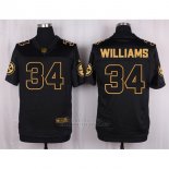 Camiseta Pittsburgh Steelers Williams Negro Nike Elite Pro Line Gold NFL Hombre