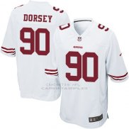 Camiseta San Francisco 49ers Dorsey Blanco Nike Game NFL Hombre
