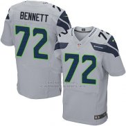 Camiseta Seattle Seahawks Bennett Apagado Blanco Nike Elite NFL Hombre