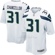 Camiseta Seattle Seahawks Chancellor Blanco Nike Game NFL Hombre