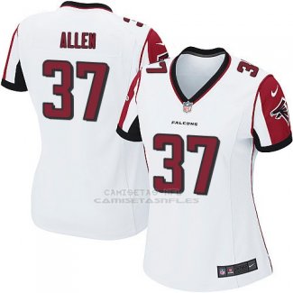 Camiseta Atlanta Falcons Allen Blanco Nike Game NFL Mujer