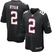 Camiseta Atlanta Falcons Ryan Negro Nike Game NFL Hombre