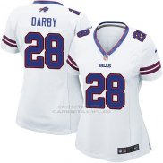 Camiseta Buffalo Bills Darby Blanco Nike Game NFL Mujer