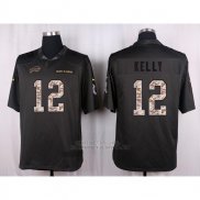 Camiseta Buffalo Bills Kelly Apagado Gris Nike Anthracite Salute To Service NFL Hombre