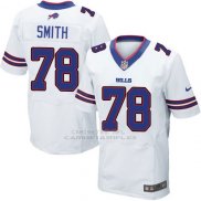 Camiseta Buffalo Bills Smith Blanco Nike Elite NFL Hombre