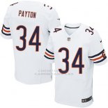 Camiseta Chicago Bears Payton Blanco Nike Elite NFL Hombre