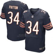 Camiseta Chicago Bears Payton Profundo Azul Nike Elite NFL Hombre