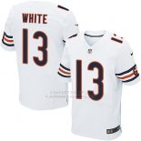 Camiseta Chicago Bears White Blanco Nike Elite NFL Hombre