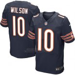 Camiseta Chicago Bears Wiloson Profundo Azul Nike Elite NFL Hombre
