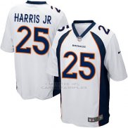 Camiseta Denver Broncos Harris Jr Blanco Nike Game NFL Hombre