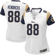 Camiseta Los Angeles Rams Kendricks Blanco Nike Game NFL Mujer