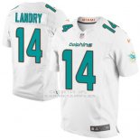 Camiseta Miami Dolphins Landry Blanco Nike Elite NFL Hombre