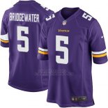 Camiseta Minnesota Vikings Briogewater Violeta Nike Game NFL Hombre