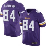 Camiseta Minnesota Vikings Patterson Violeta Nike Elite NFL Hombre