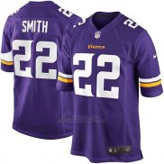 Camiseta Minnesota Vikings Smith Violeta Nike Game NFL Hombre