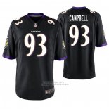 Camiseta NFL Game Baltimore Ravens Calais Campbell Negro