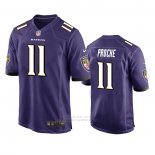 Camiseta NFL Game Baltimore Ravens James Proche Violeta