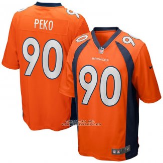 Camiseta NFL Game Denver Broncos Kyle Peko Naranja