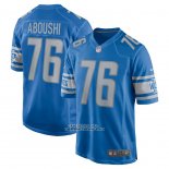 Camiseta NFL Game Detroit Lions Oday Aboushi Azul