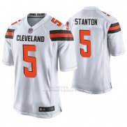 Camiseta NFL Game Hombre Cleveland Browns Drew Stanton Blanco