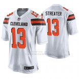 Camiseta NFL Game Hombre Cleveland Browns Rod Streater Blanco