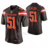 Camiseta NFL Game Hombre Cleveland Marrons Mack Wilson Marron